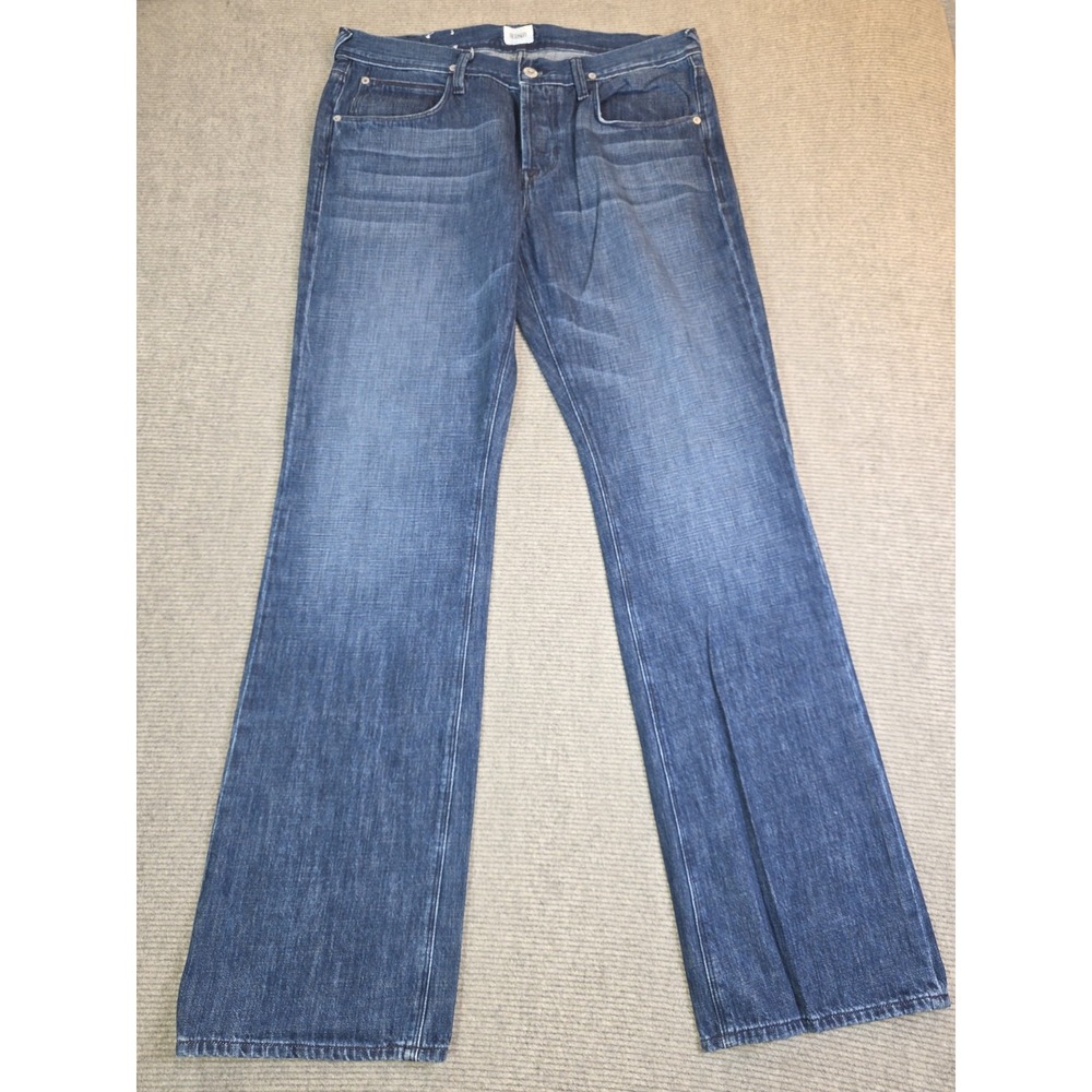 Hudson Clifton 5 Pocket Bootcut Button Fly Jeans Mid Rise Size 36 x 34